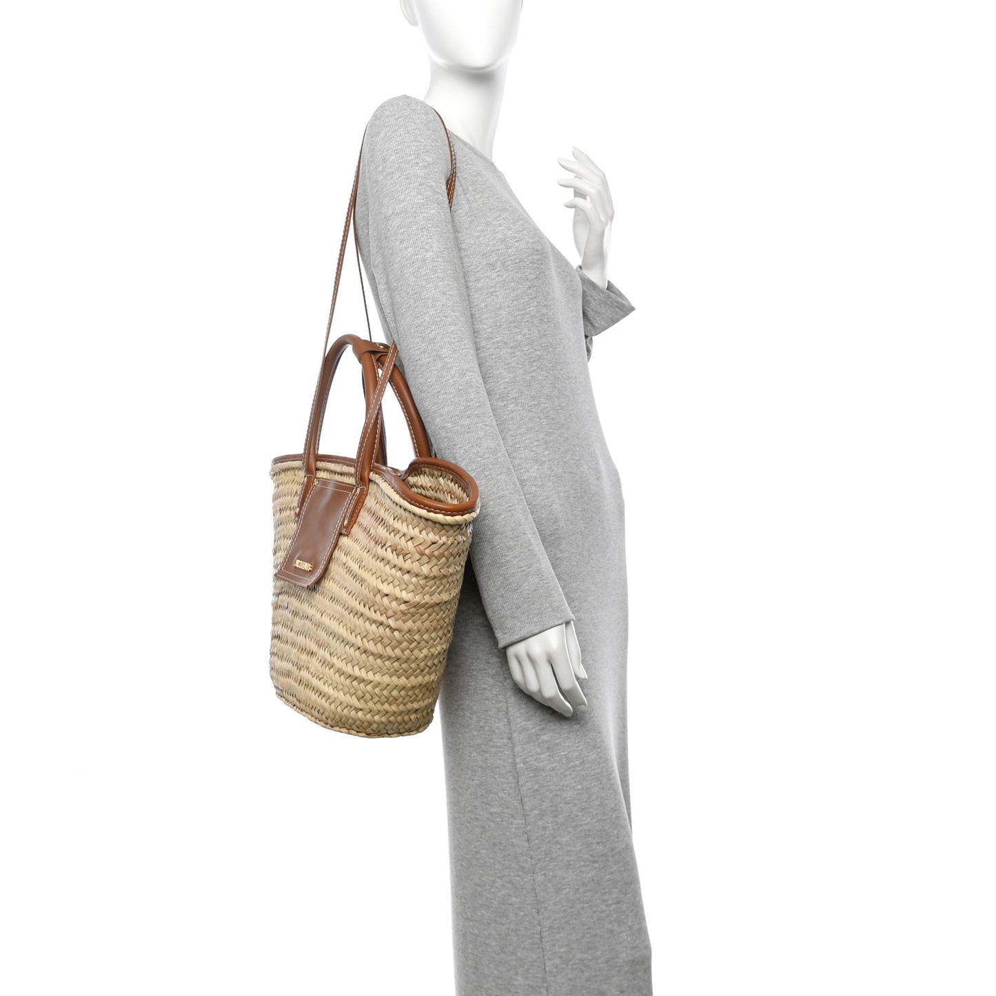 Raffia Panier Soli Light Brown