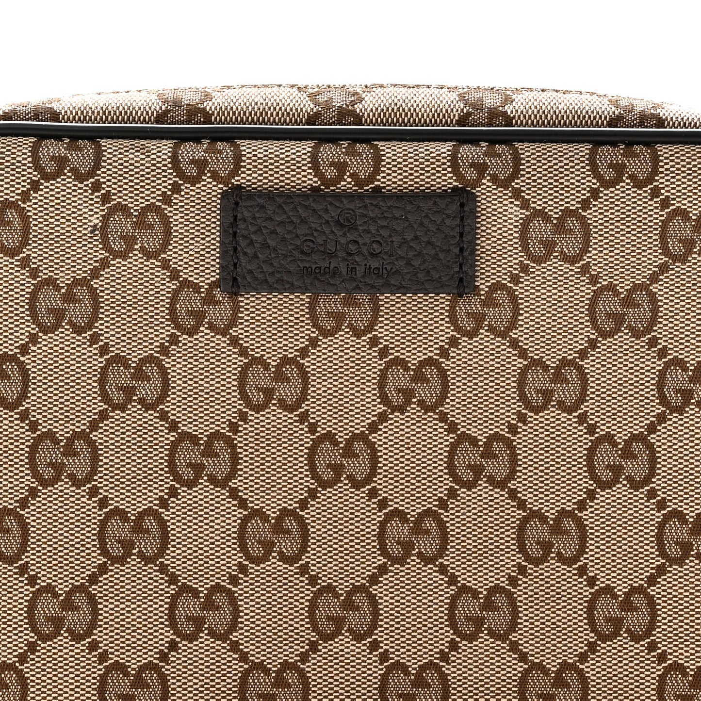 Monogram Belt Bag Dark Brown