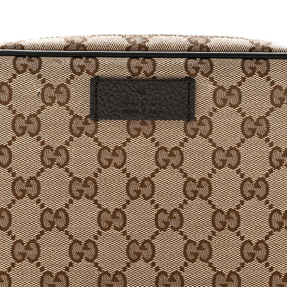Gucci Monogram Belt Bag Dark Brown 8 of 10