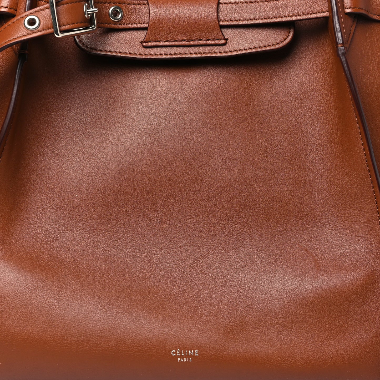 Smooth Calfskin Small Big Bag Tan