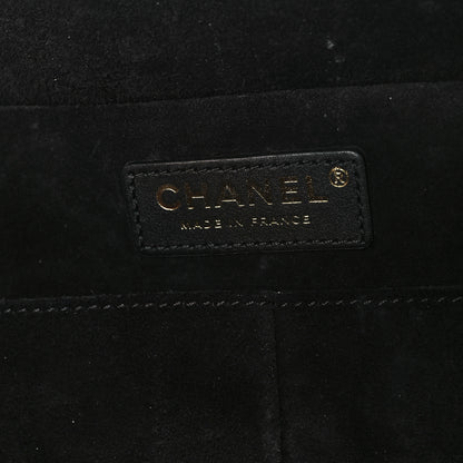 Chanel Calfskin Quilted Travel Kit Vanity Case Black 6 of 12
