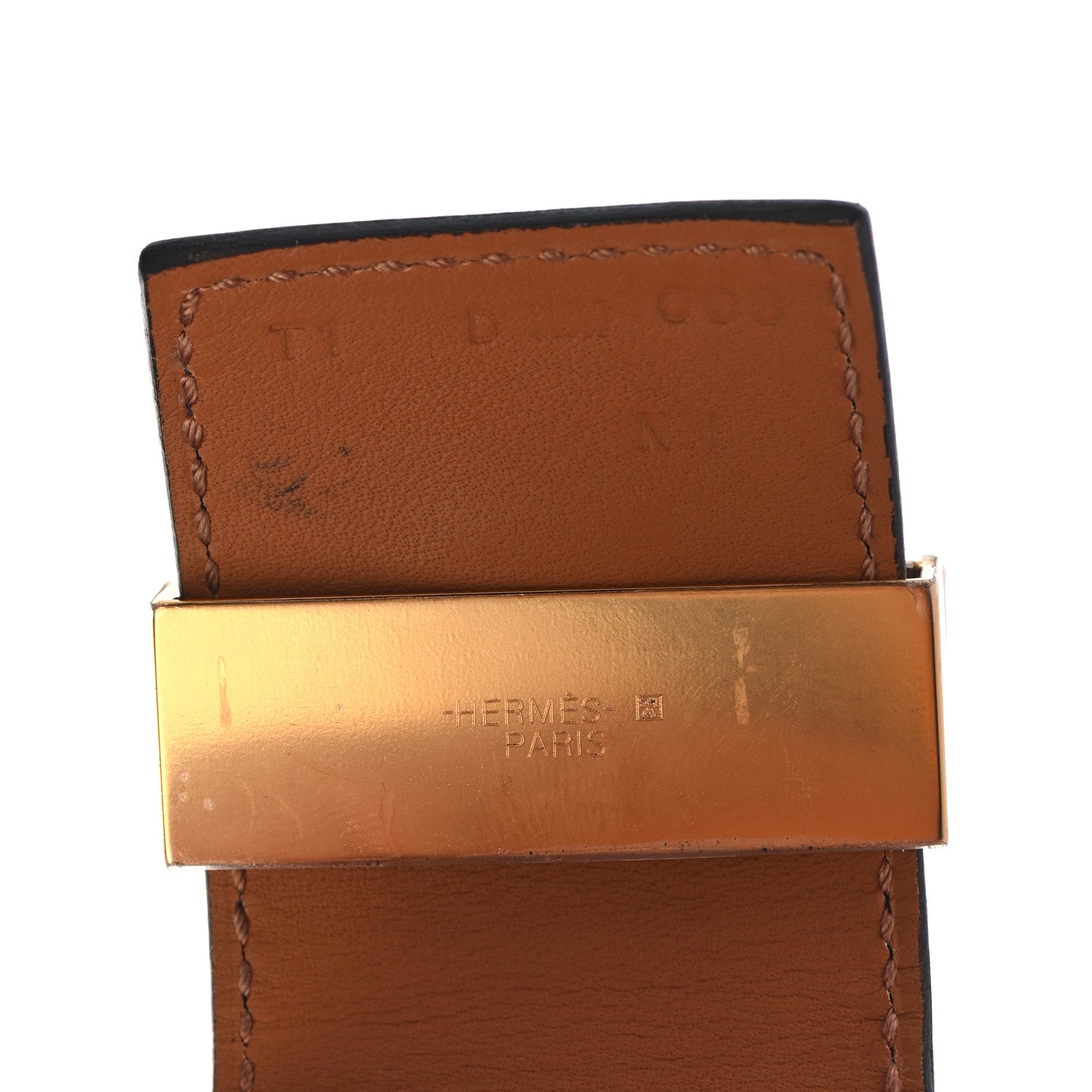 Hermes Shiny Alligator Collier De Chien CDC Bracelet T1 Bleu Encre 5 of 5