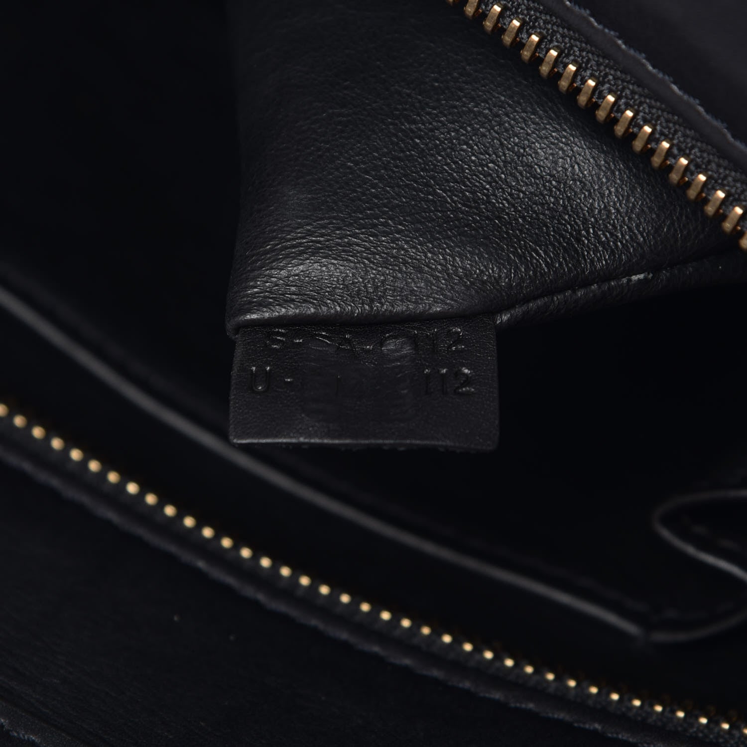 Celine Satin Calfskin Suede Mini Tri-Color Luggage Seashell 7 of 15