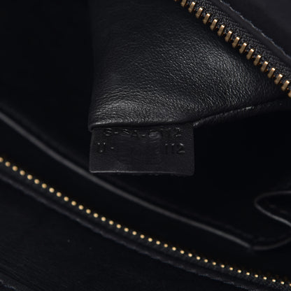 Celine Satin Calfskin Suede Mini Tri-Color Luggage Seashell 7 of 15