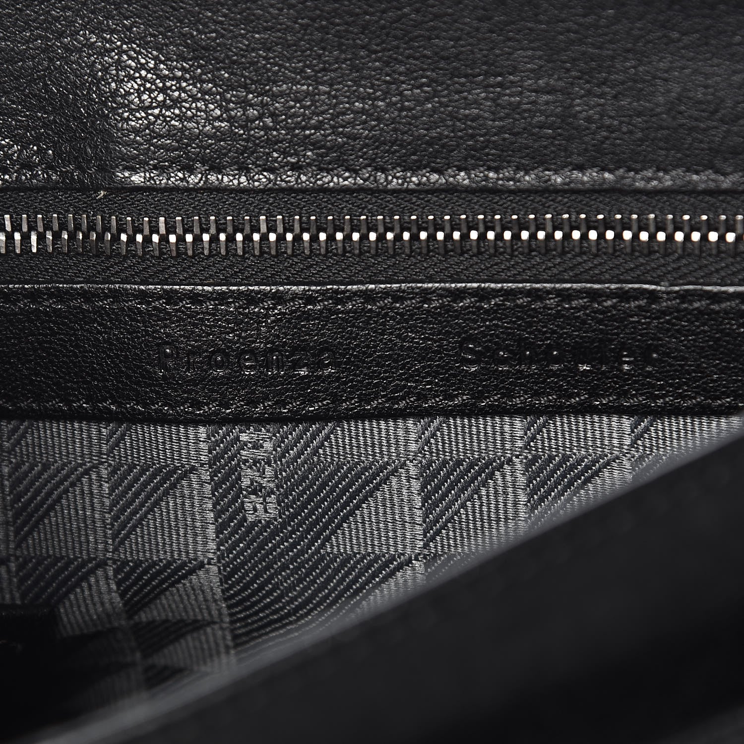 Proenza Schouler Lambskin Fringe PS1 Crossbody Pouch Black 6 of 11