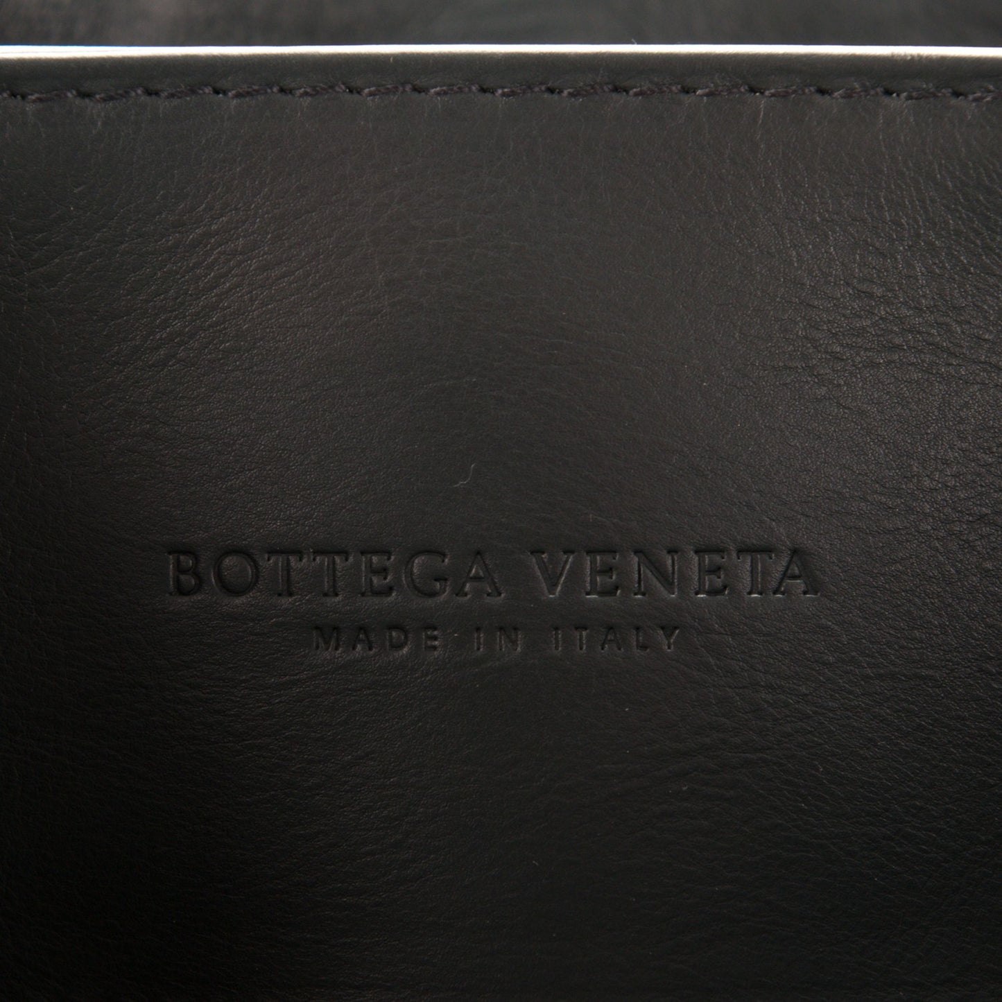 Nappa Intrecciato Medium Roma Tote Charcoal