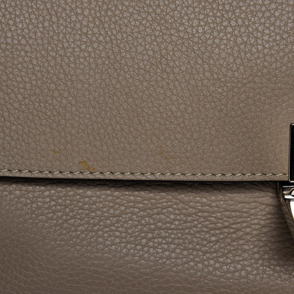 Celine Drummed Calfskin Suede Medium Trapeze Dune 8 of 9