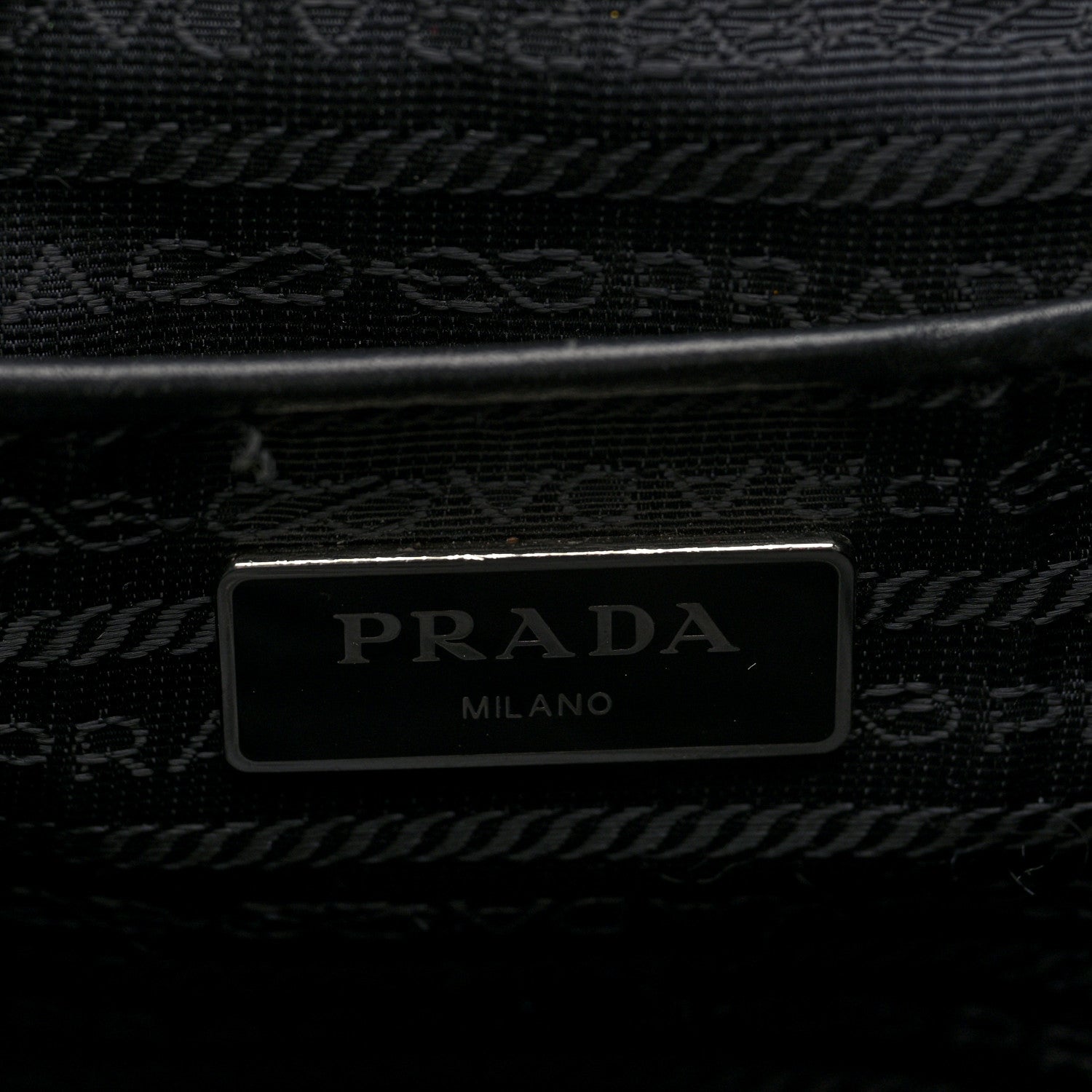 Prada Calfskin Backpack Black 5 of 8