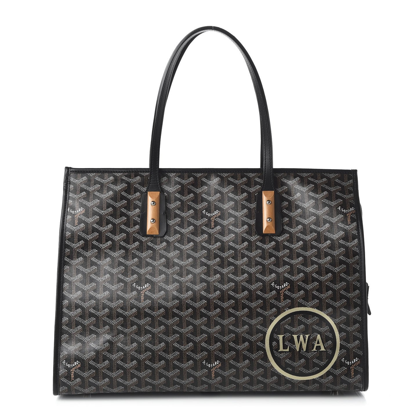 Goyardine Marquises Tote Black