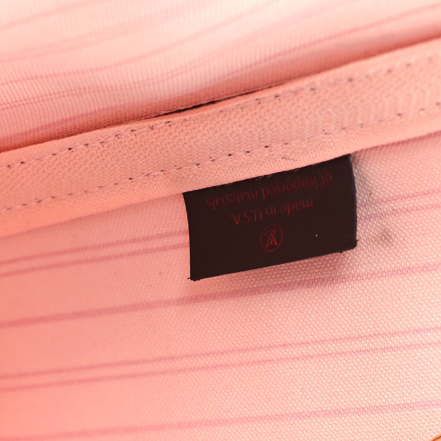 Louis Vuitton Damier Ebene Neo Neverfull MM Rose Ballerine 7 of 12