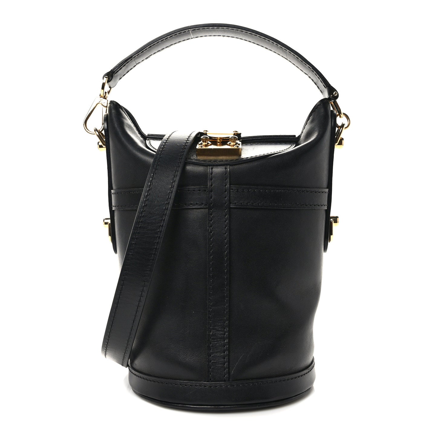 Calfskin Duffle Bag Black