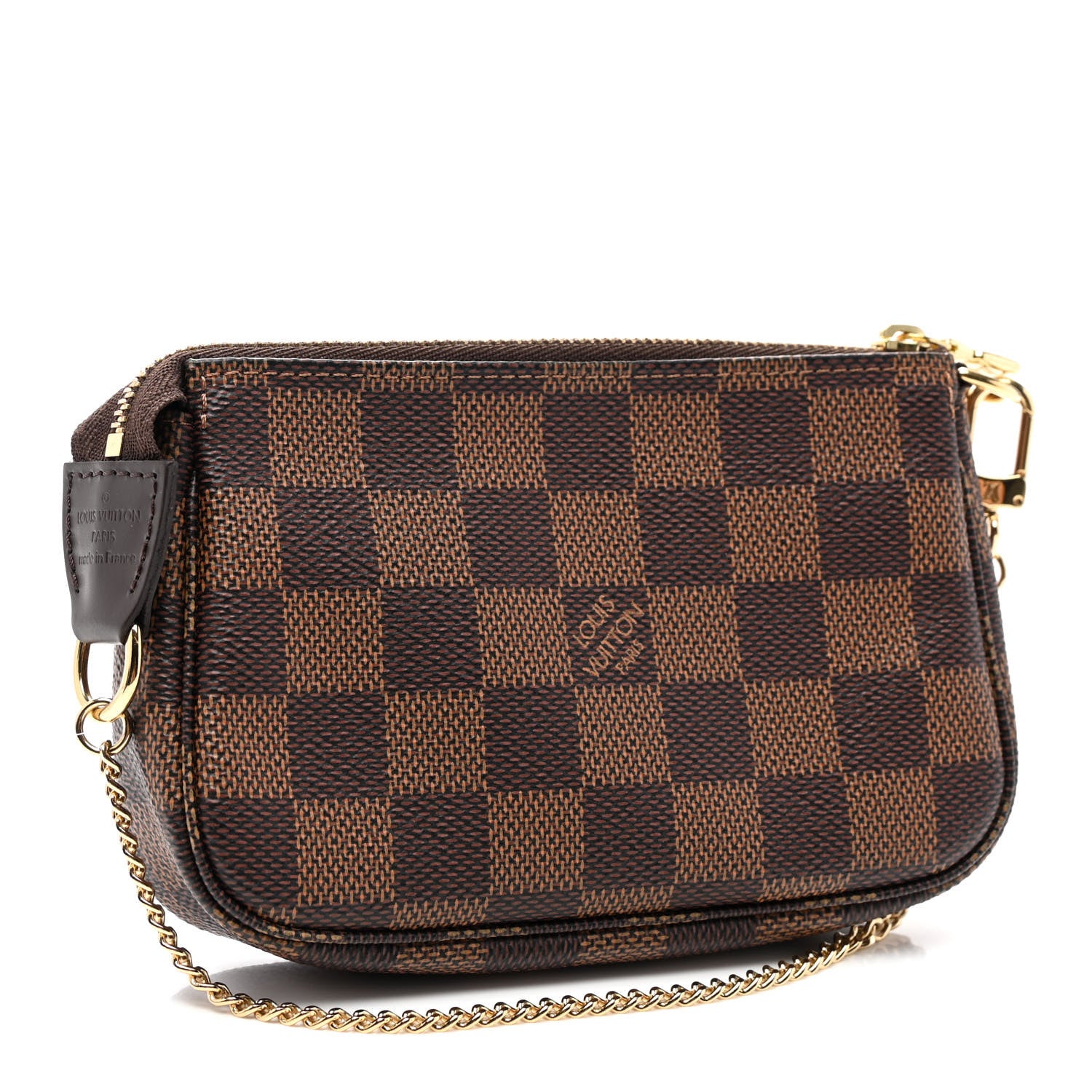 Louis Vuitton Damier Ebene Mini Pochette Accessories 4 of 7