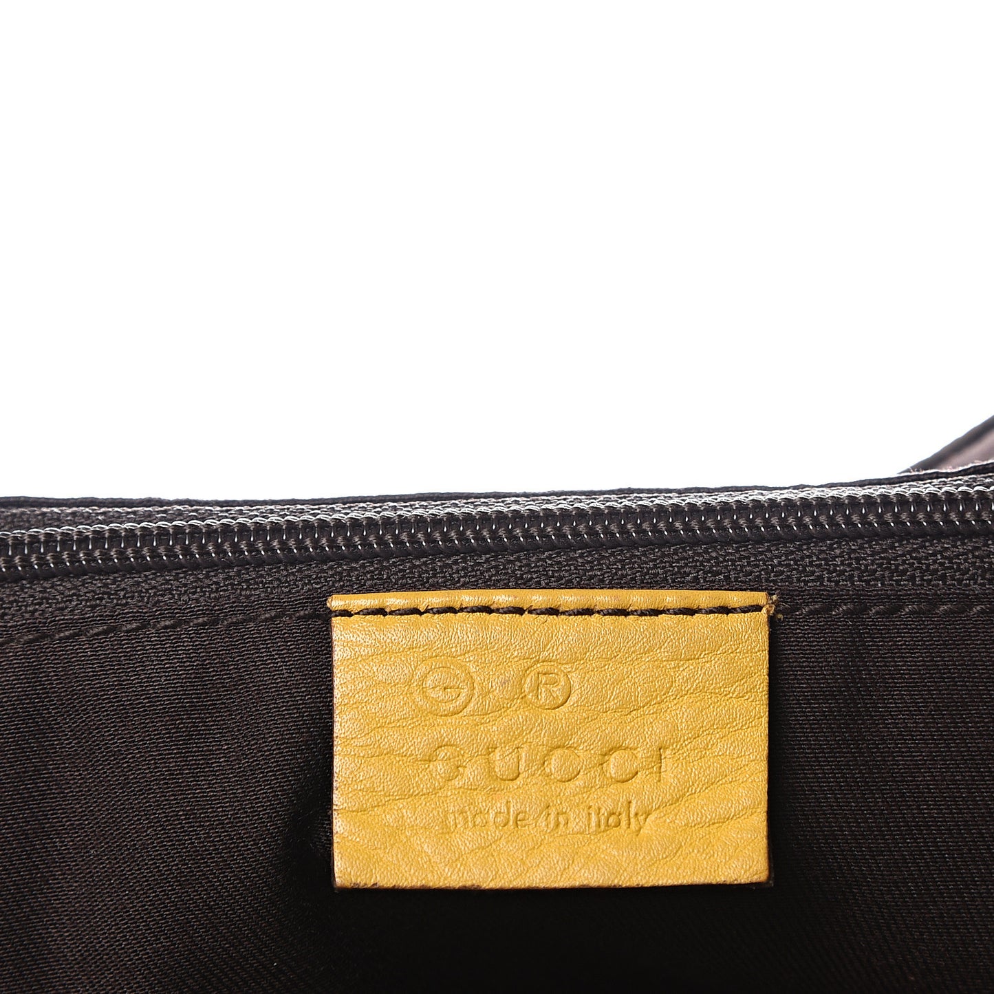 Guccissima Charmy Shoulder Bag Yellow