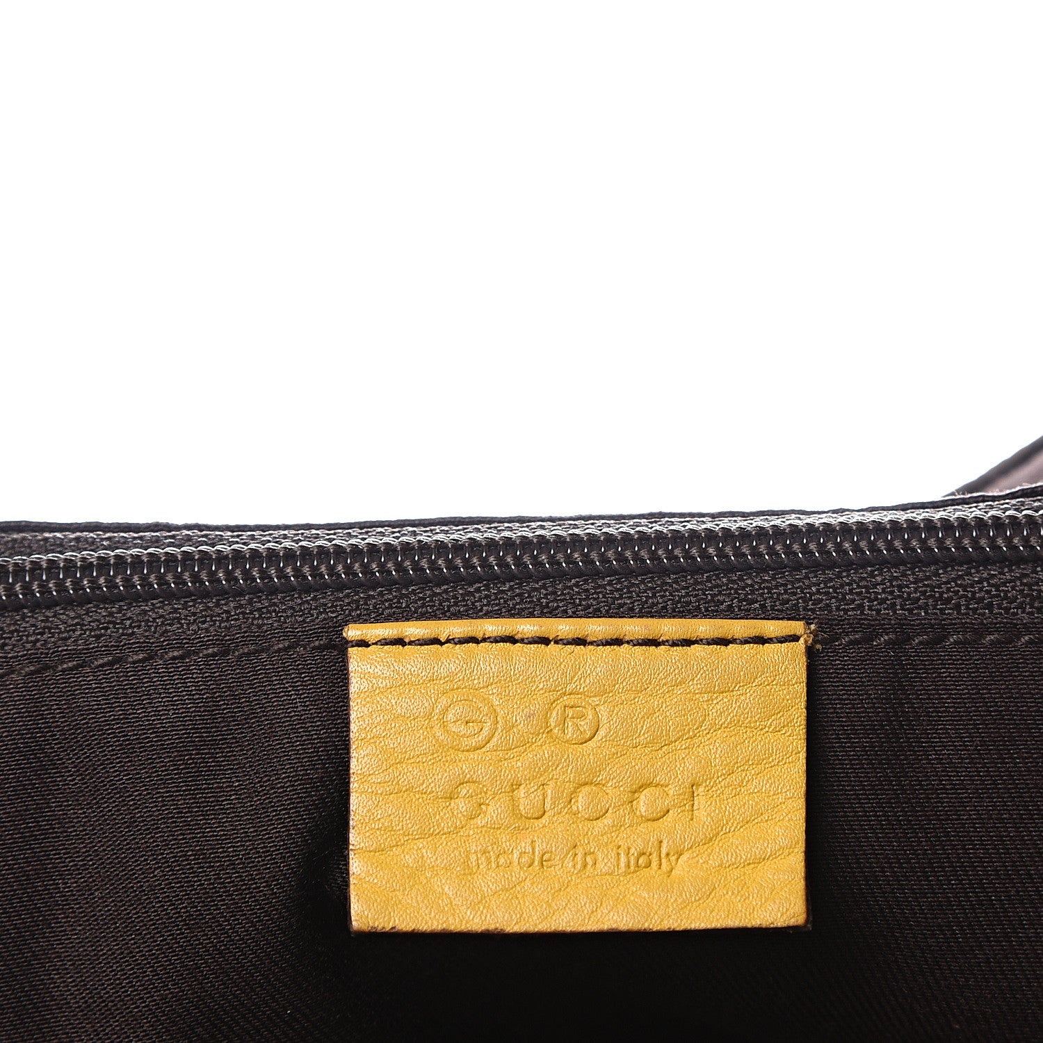 Gucci Guccissima Charmy Shoulder Bag Yellow 5 of 9