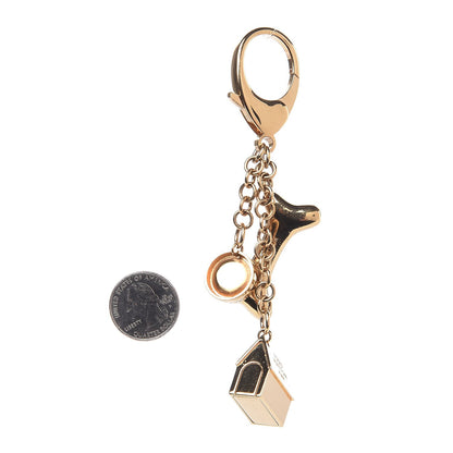 Louis Vuitton Metal Baxter Dog Bag Charm Gold 2 of 3