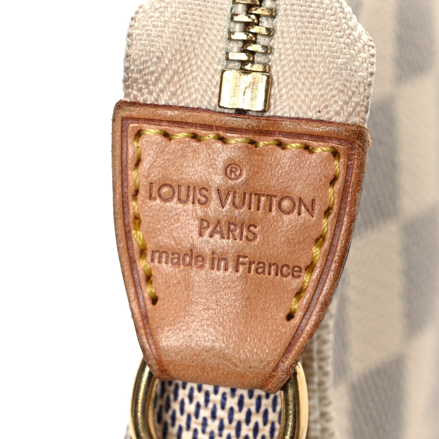 Louis Vuitton Damier Azur Mini Pochette Accessories 6 of 7