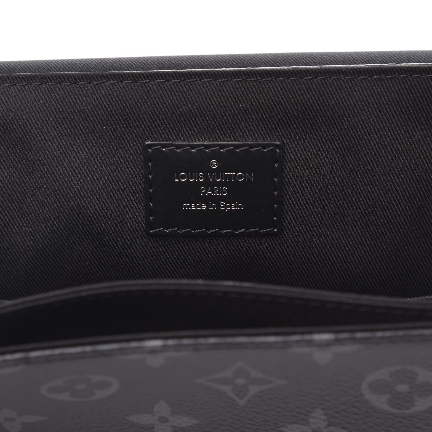 Louis Vuitton Monogram Eclipse District PM Black 5 of 9