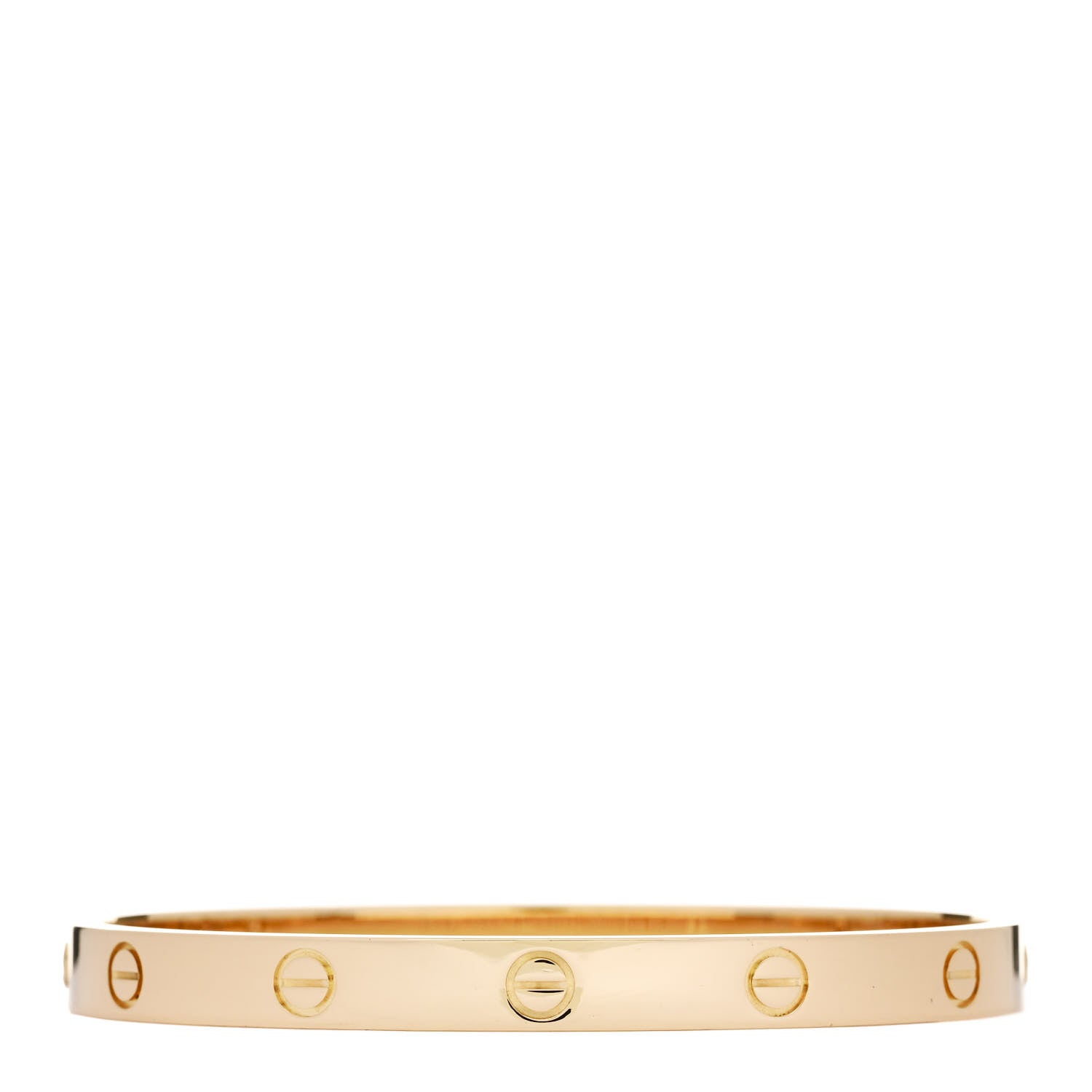 Cartier 18K Yellow Gold LOVE Bracelet 18 2 of 9