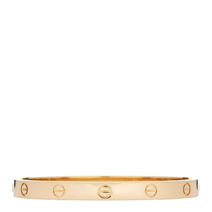 Cartier 18K Yellow Gold LOVE Bracelet 18 2 of 9