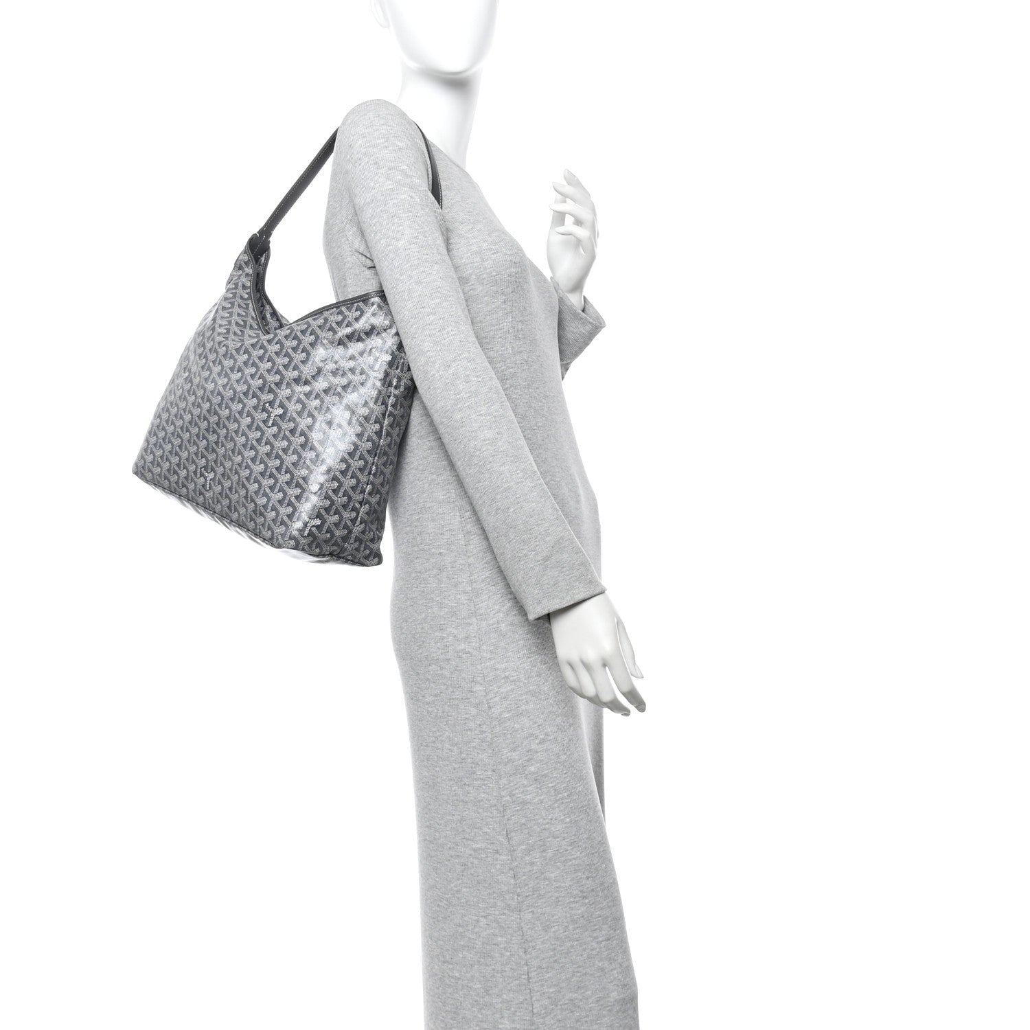 Goyard Goyardine Boheme Hobo Grey 2 of 11