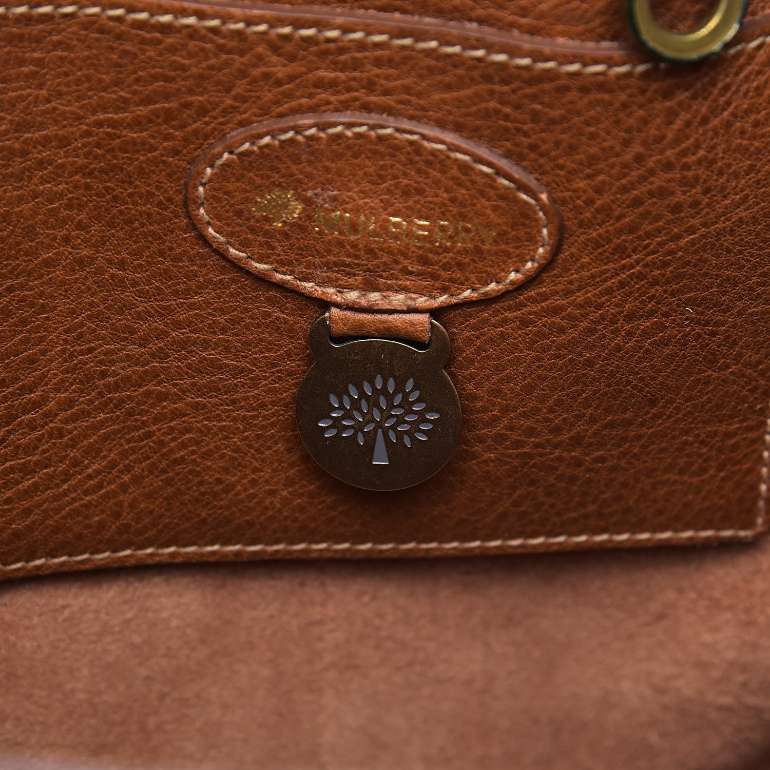 Mulberry Natural Leather Bayswater Oak 7 of 19