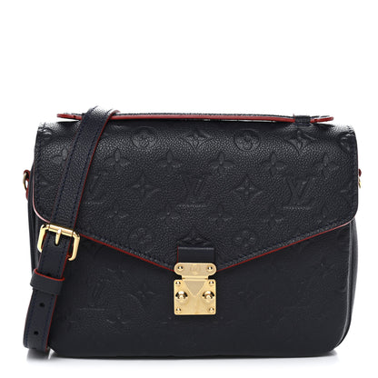 Louis Vuitton Empreinte Pochette Metis Marine Rouge 1 of 9