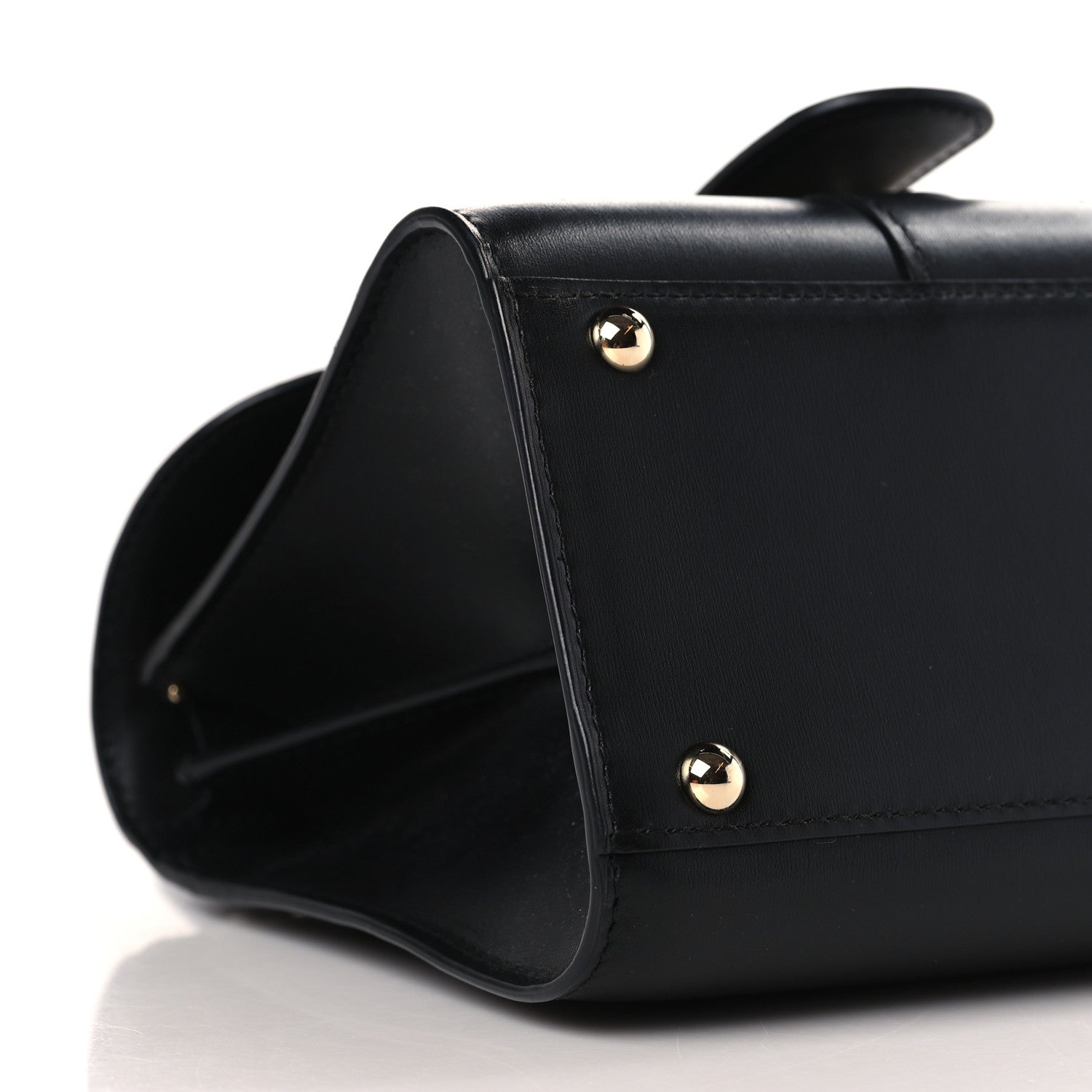Delvaux Box Calfskin Mini Brillant Satchel Black 8 of 9