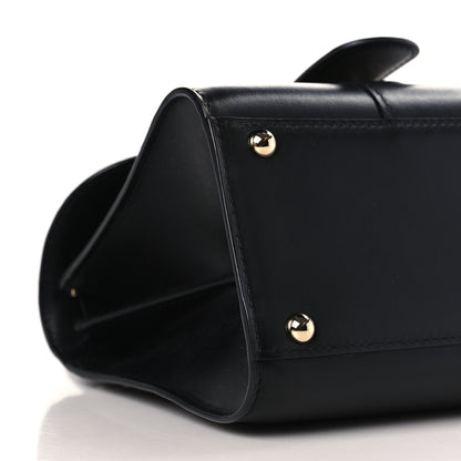 Delvaux Box Calfskin Mini Brillant Satchel Black 8 of 9