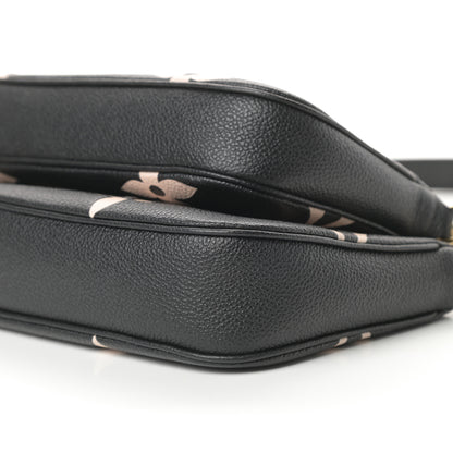 Louis Vuitton Empreinte Monogram Giant Multi Pochette Accessories Black Beige 11 of 11