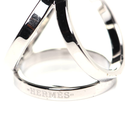 Hermes Palladium Trio Scarf Ring 4 of 6