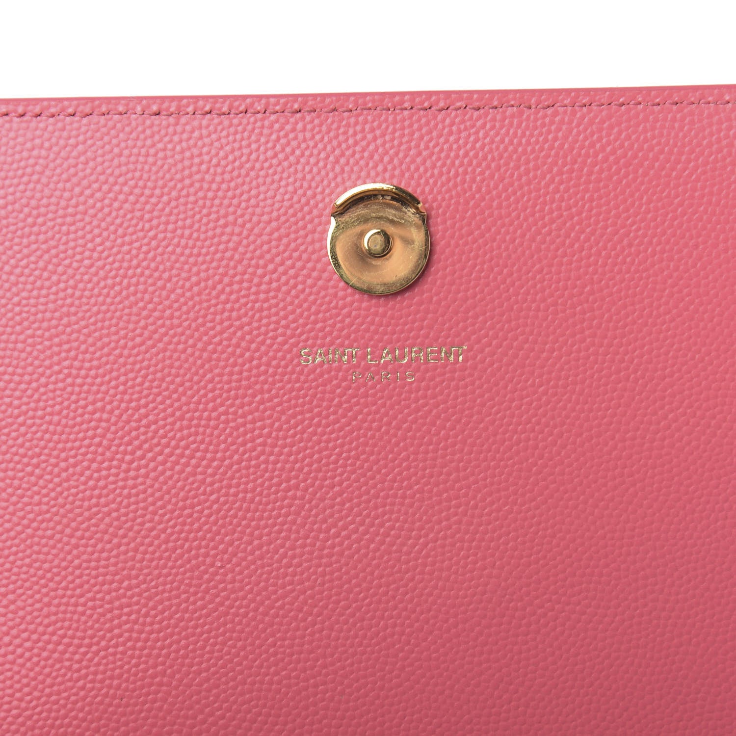 Saint Laurent Grain De Poudre Medium Classic Monogram Kate Satchel Rose Clair 10 of 12