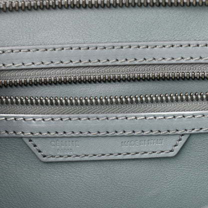 Celine Smooth Calfskin Mini Luggage Sky Blue 5 of 11