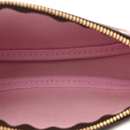 Louis Vuitton Monogram 2021 Christmas Animation Japanese Garden Mini Pochette Accessories  Wisteria Pink 6 of 12