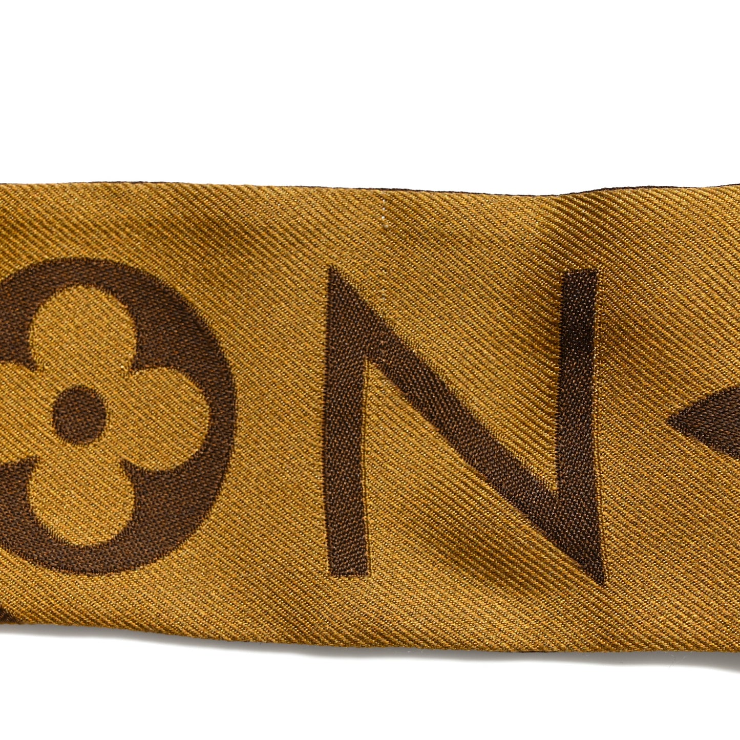 Silk Monogram Infinity BB Bandeau Brown