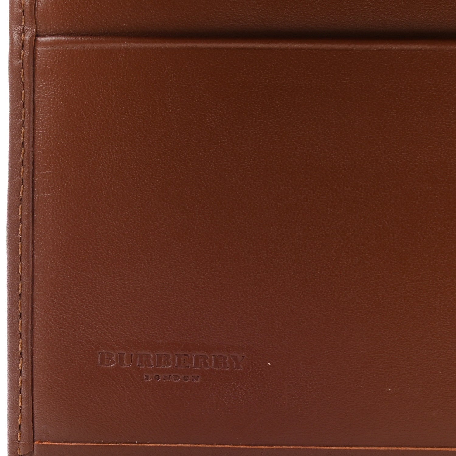 Burberry Haymarket Check Penrose Continental Wallet Tan 7 of 10