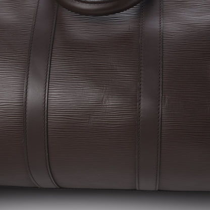 Louis Vuitton Epi Keepall 45 Moka 12 of 12