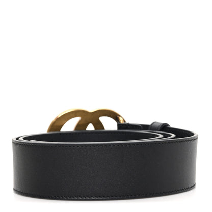 Gucci Calfskin Double G 40mm Belt 85 34 Black 2 of 5