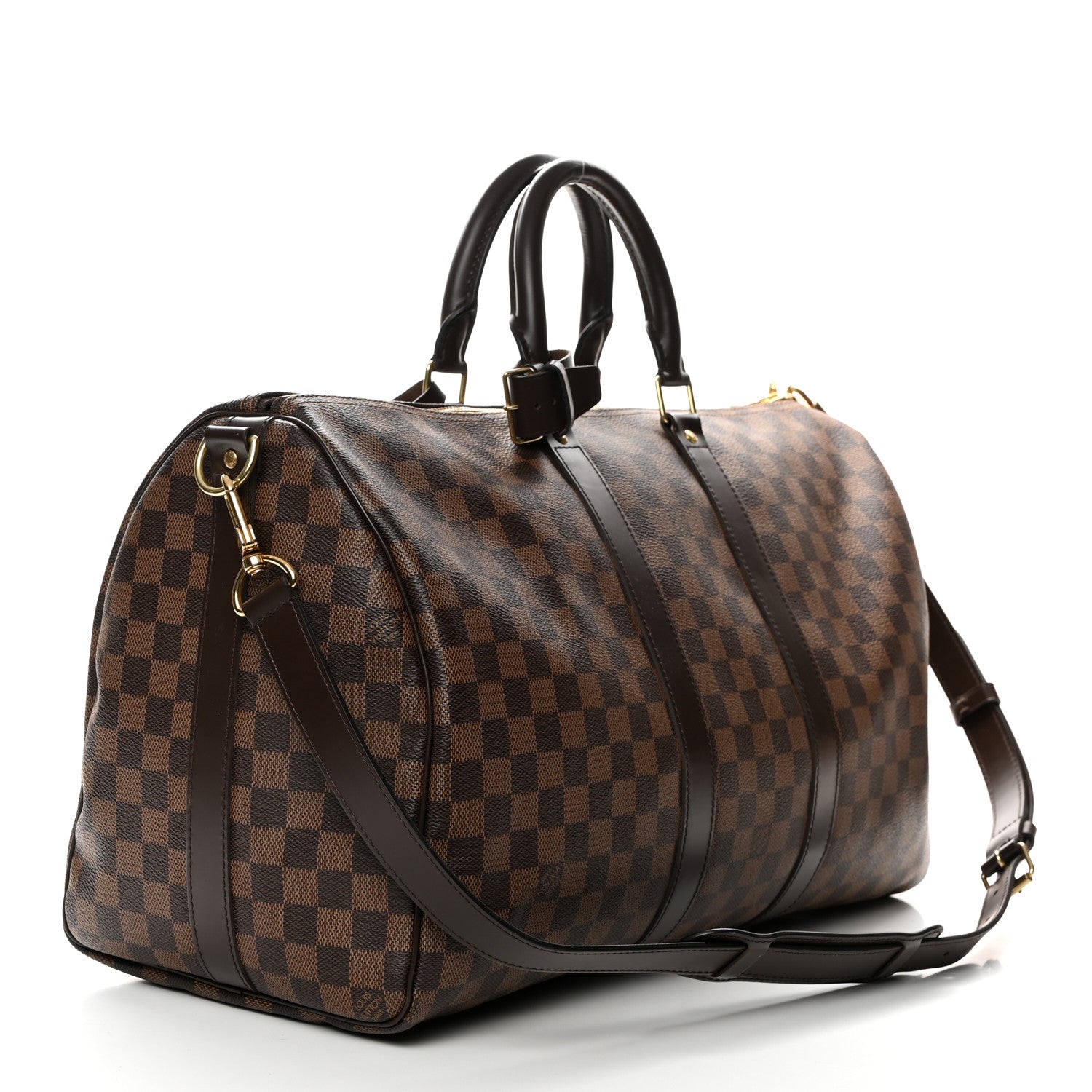 Louis Vuitton Damier Ebene Keepall Bandouliere 45 2 of 9