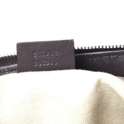 Gucci Monogram Medium Sukey Top Handle Dark Brown 9 of 11