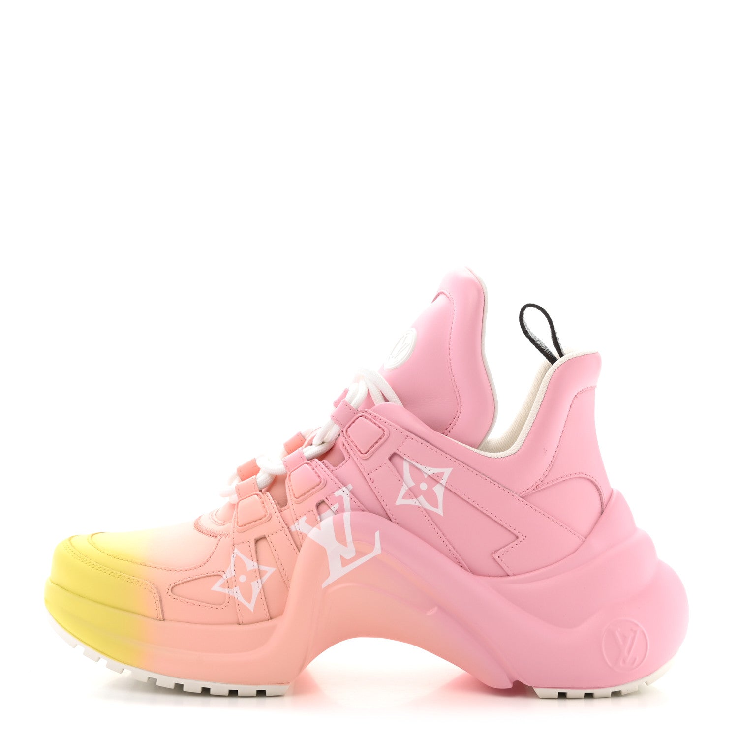Louis Vuitton Calfskin LV Archlight Sneakers 38 Pink 1 of 10
