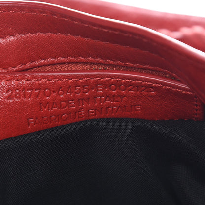 Balenciaga Agneau Giant 12 Gold Hardware City Rouge Lipstick 7 of 8
