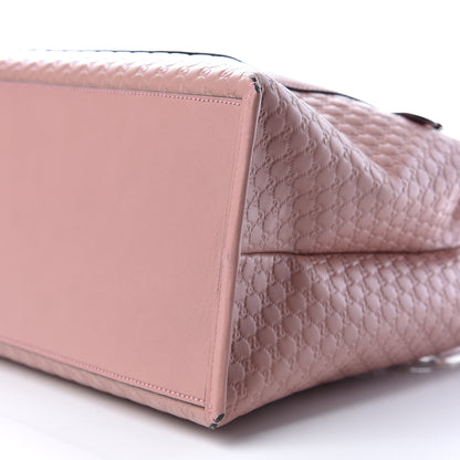 Gucci Soft Microguccissima Medium Tote Soft Pink 15 of 19