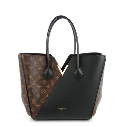 Louis Vuitton Calfskin Monogram Kimono Tote Black 1 of 7