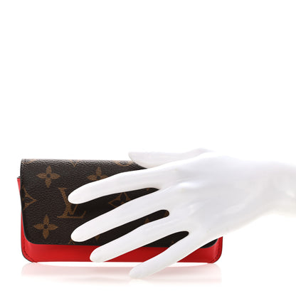 Louis Vuitton Monogram Woody Glasses Case Rouge 2 of 8