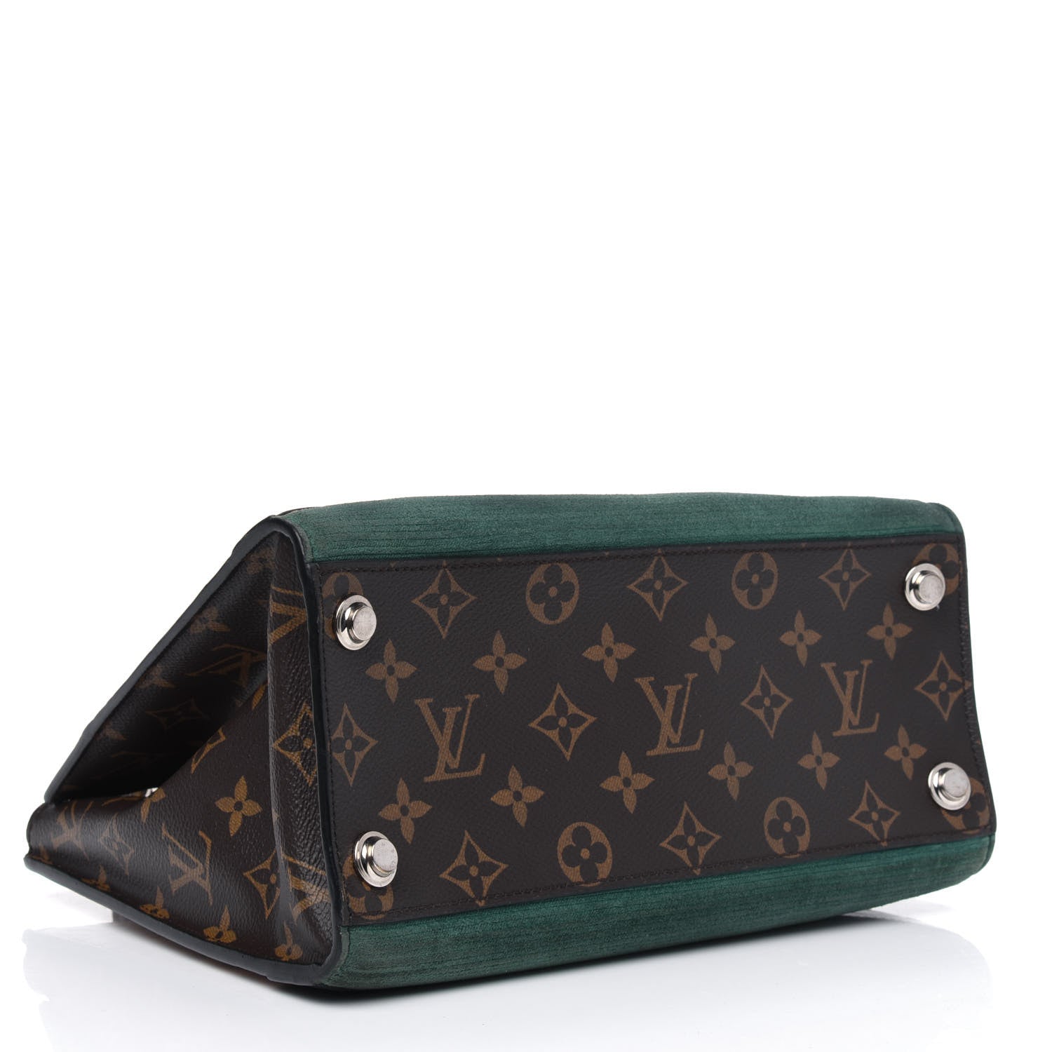 Louis Vuitton Leopard Print Calfskin Corduroy City Steamer PM 3 of 6