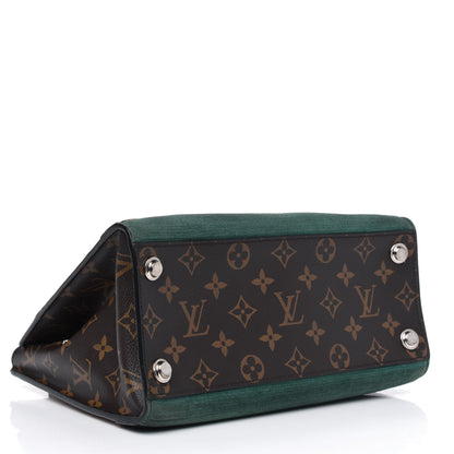 Louis Vuitton Leopard Print Calfskin Corduroy City Steamer PM 3 of 6