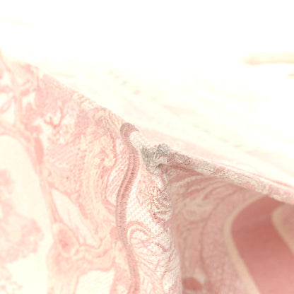 Christian Dior Canvas Embroidered Medium Dioriviera Toile De Jouy Book Tote Rose 9 of 18