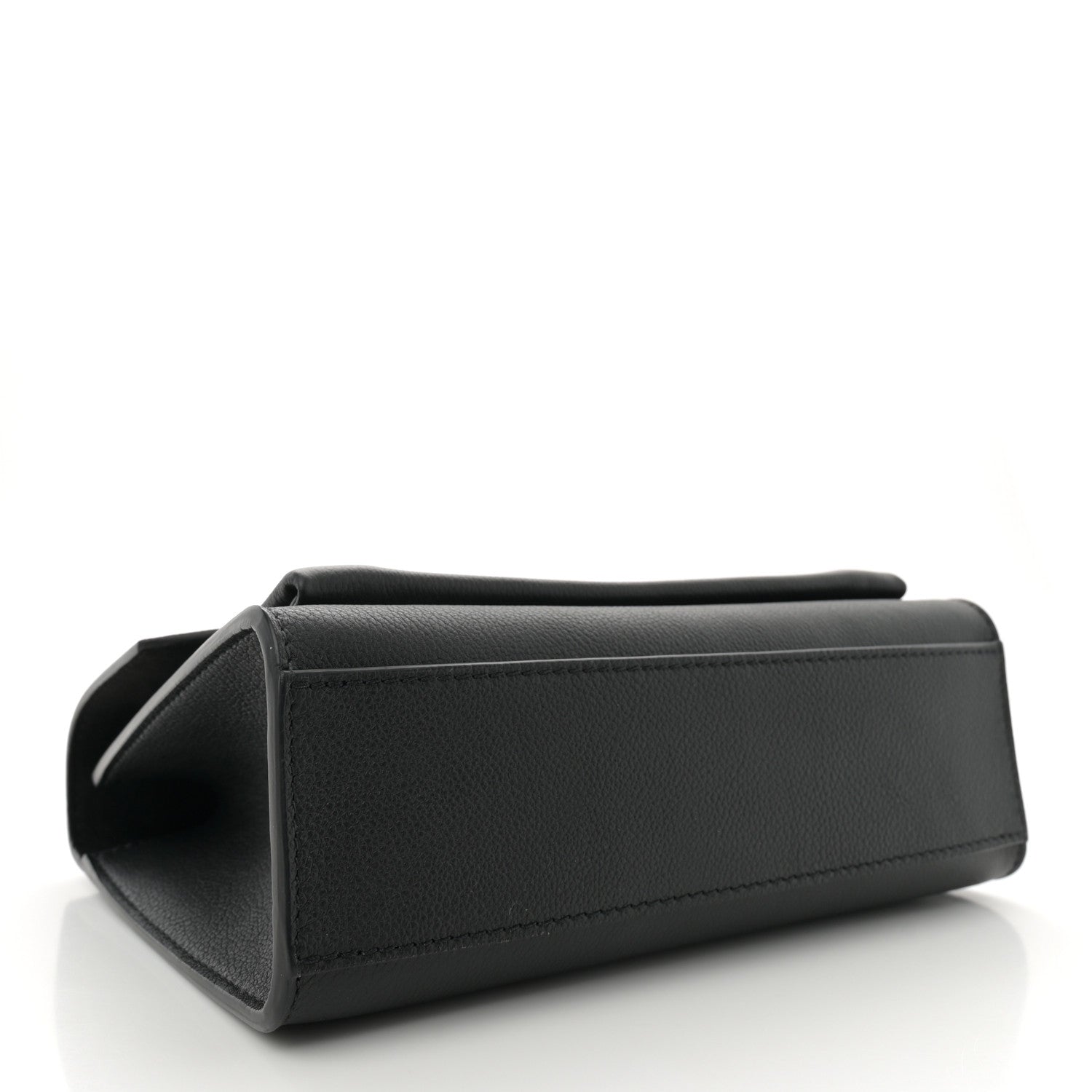 Louis Vuitton Soft Calfskin Mylockme Chain Bag BB Black 4 of 9