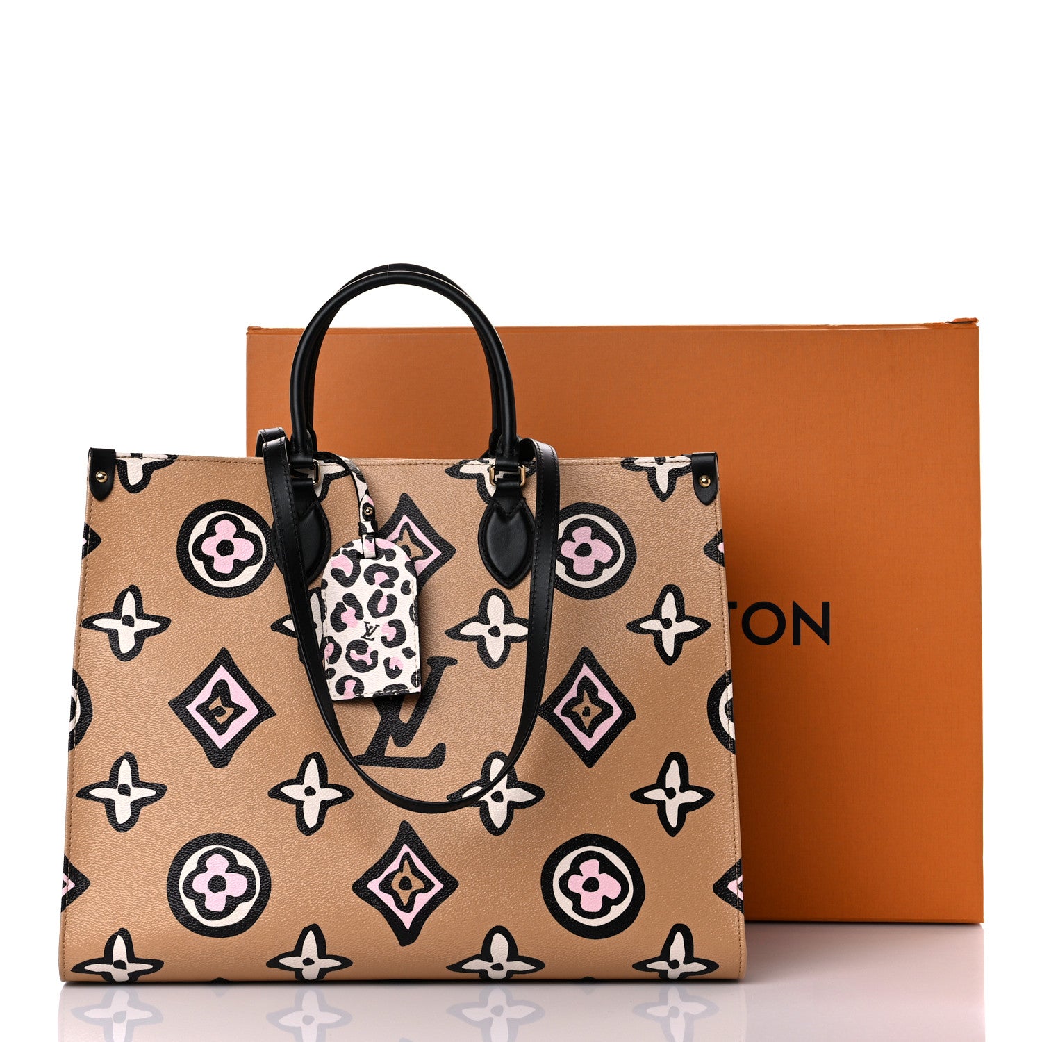 Louis Vuitton Monogram Giant Wild At Heart Onthego GM Arizona 9 of 9