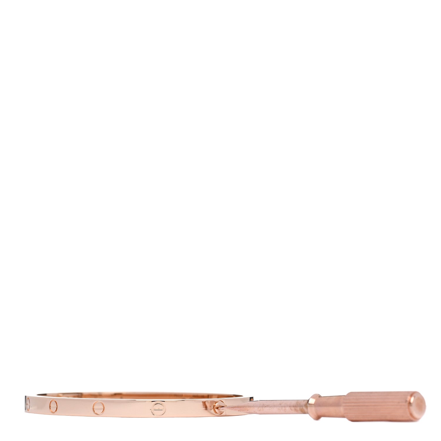 Cartier 18K Pink Gold Small LOVE Bracelet 15 3 of 8